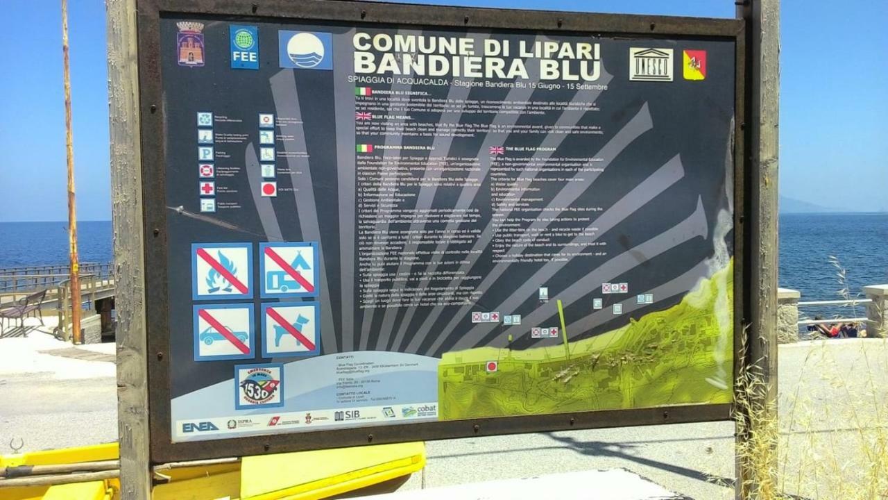 דירות Nerossidiana Sul Mare Di Lipari מראה חיצוני תמונה